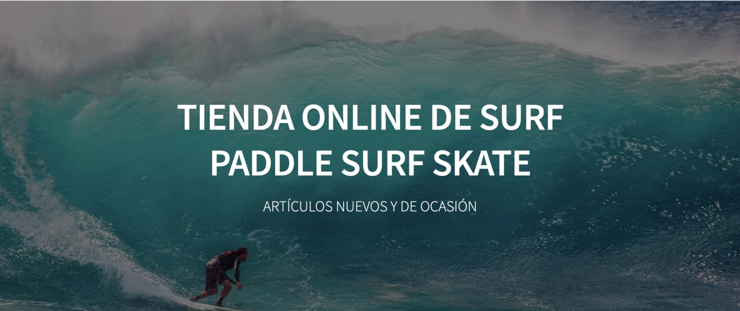 tienda online de surf en barcelona